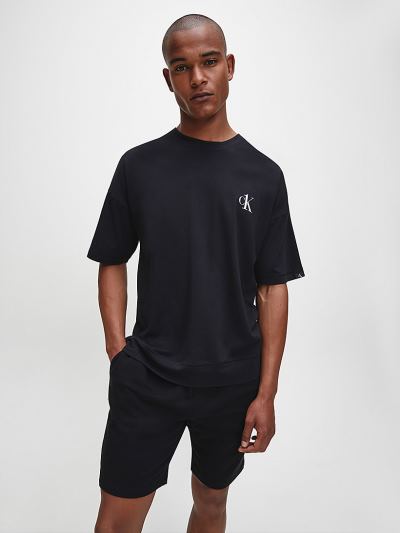 Calvin Klein Ruhák HU485537 | Calvin Klein CK One Férfi Lounge Póló Fekete